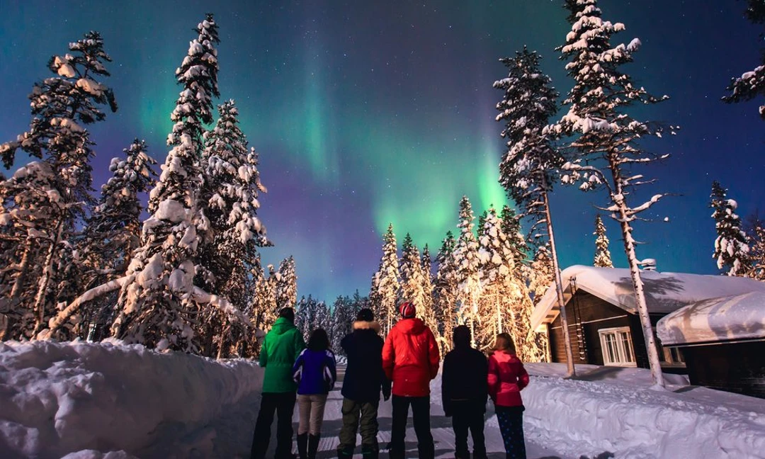 Winter Festivals in Northern Towns When See Northern Light